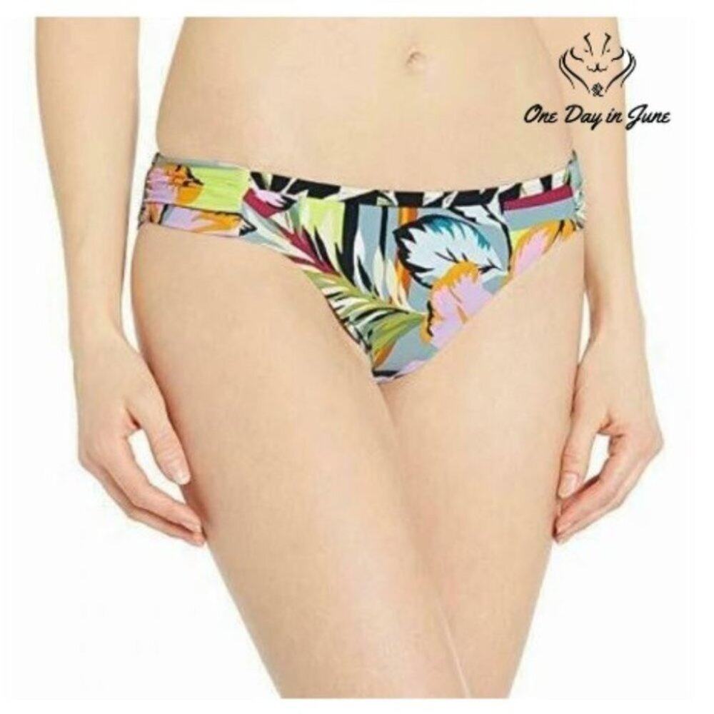 Bcbgeneration Tropical Print Bikini Bottom Size XL